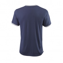 Wilson Tennis Tshirt Team II High V-Neck navyblau Herren